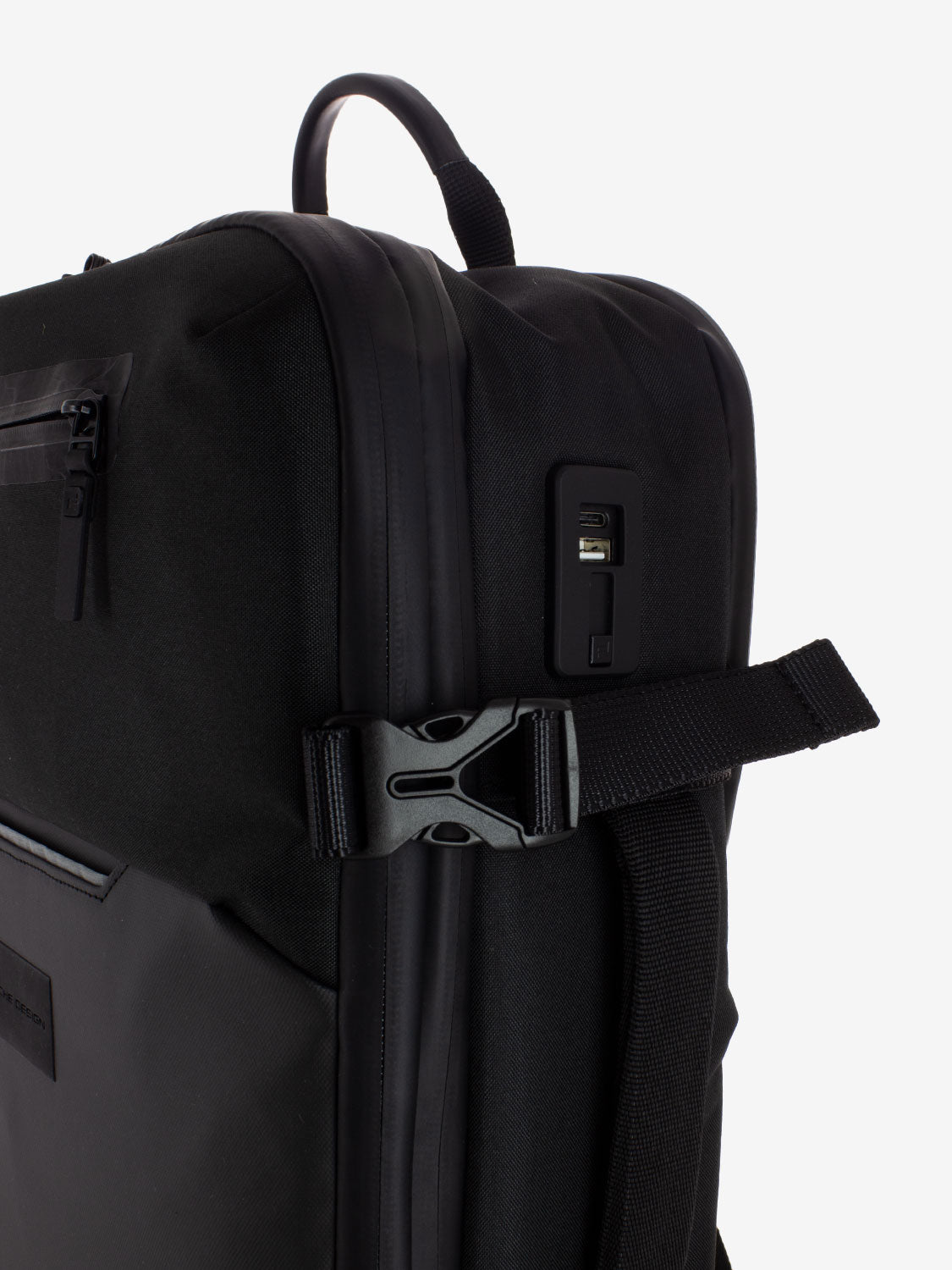 Travel backpack black