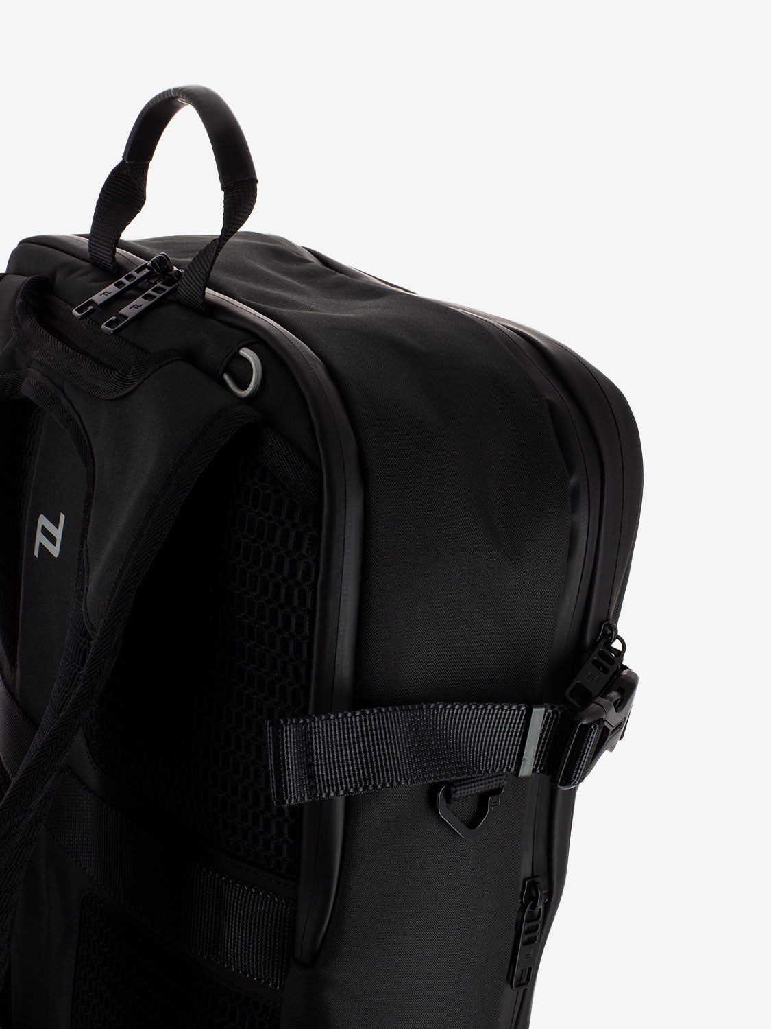 Travel backpack black