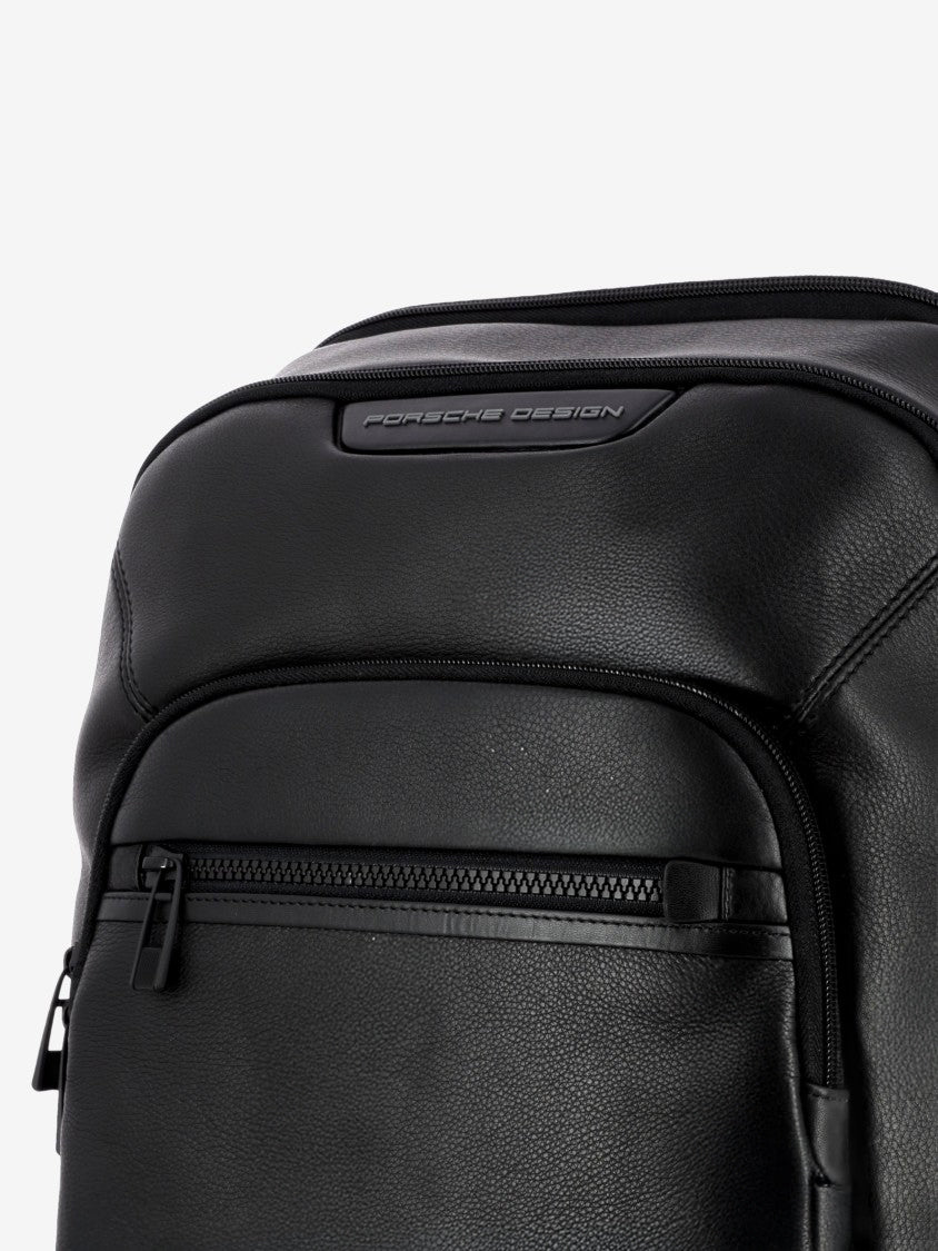 Zaino Roadster in pelle black