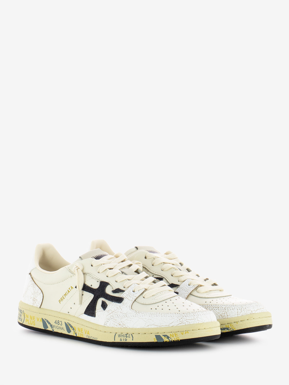 Bskt Clay offwhite / black