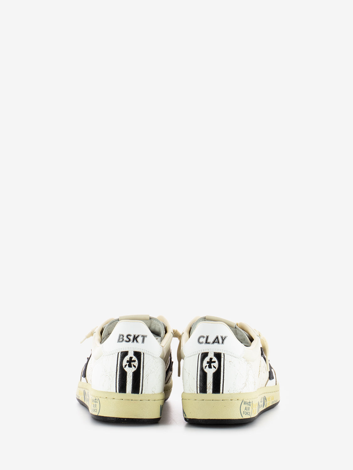 Bskt Clay offwhite / black