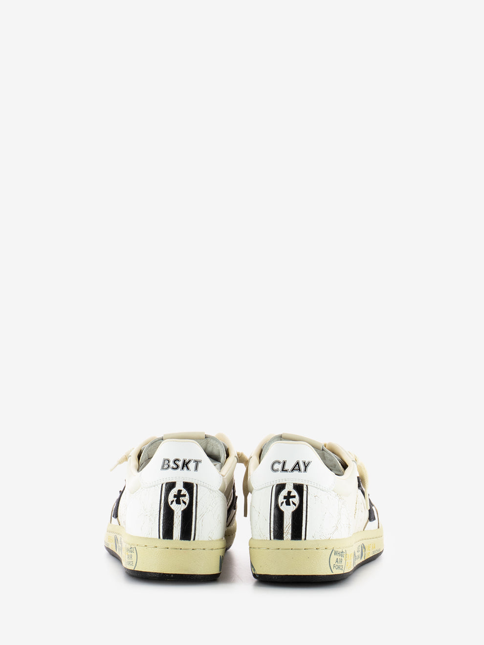 Bskt Clay offwhite / black