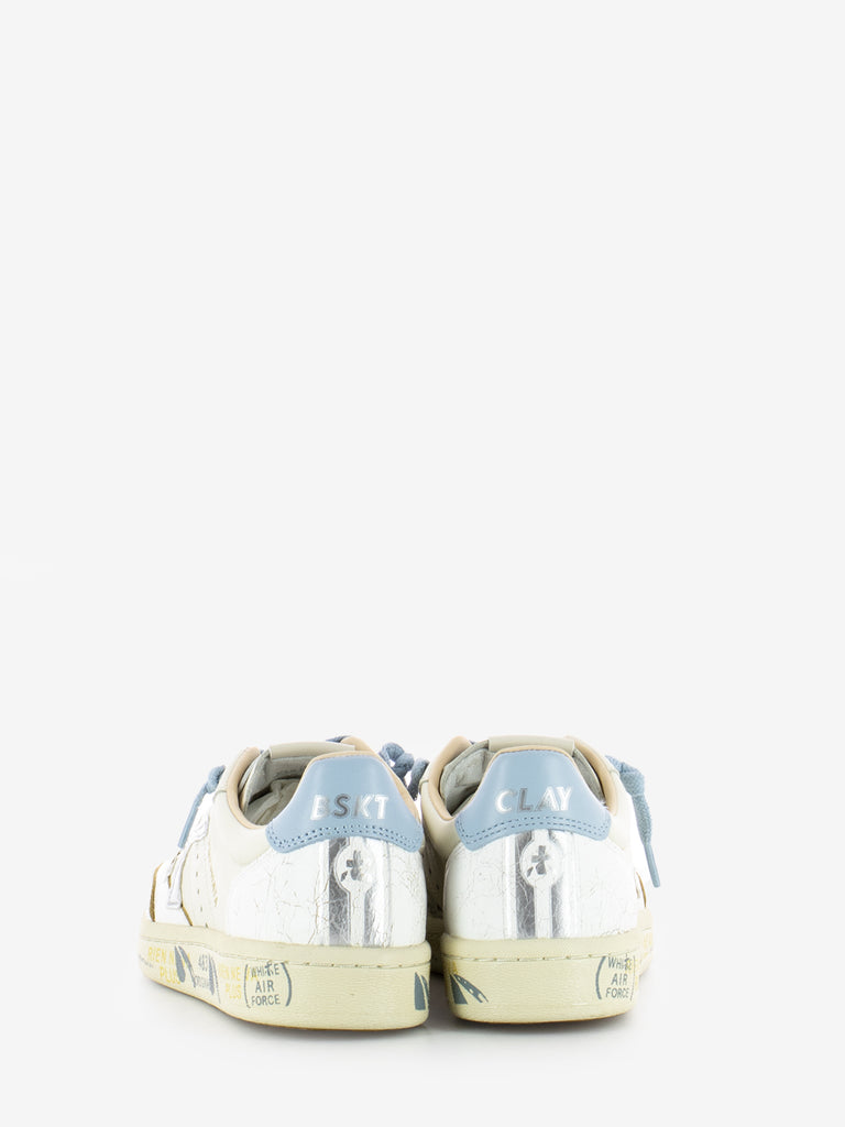 PREMIATA - Bskt Clay_6780 bianco / blu