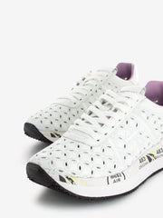 PREMIATA - Conny con ricamo white