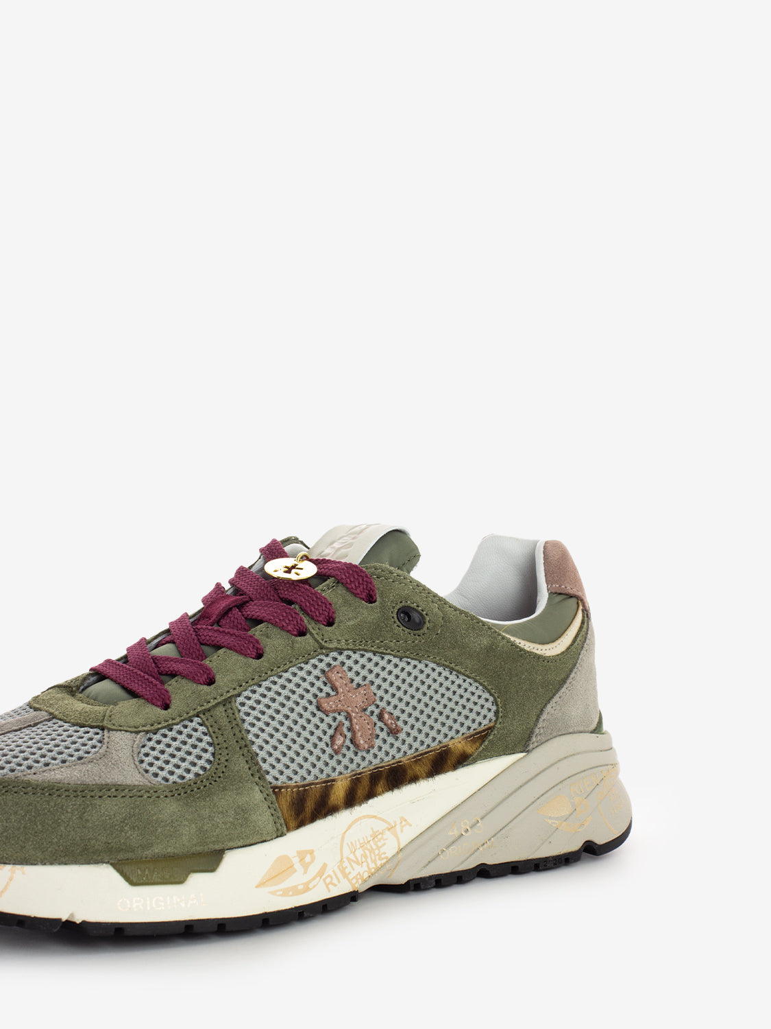 MASED MILITARY GREEN SNEAKERS MASED_7829