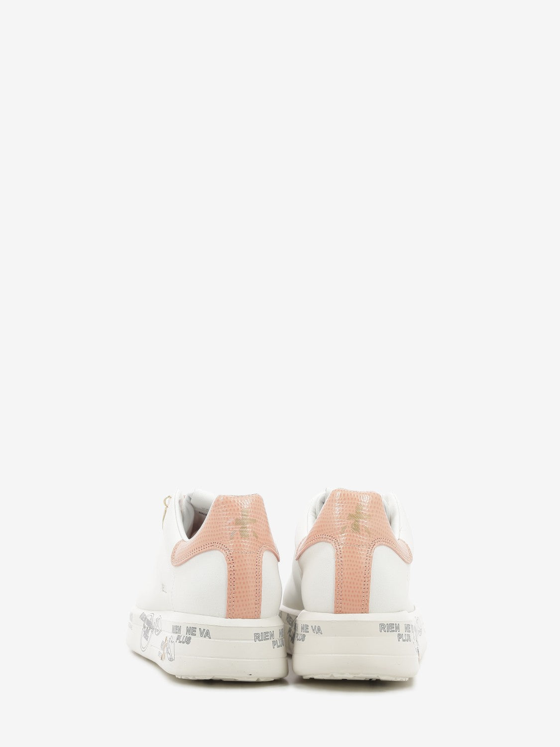 Sneakers Belle bianco / rosa