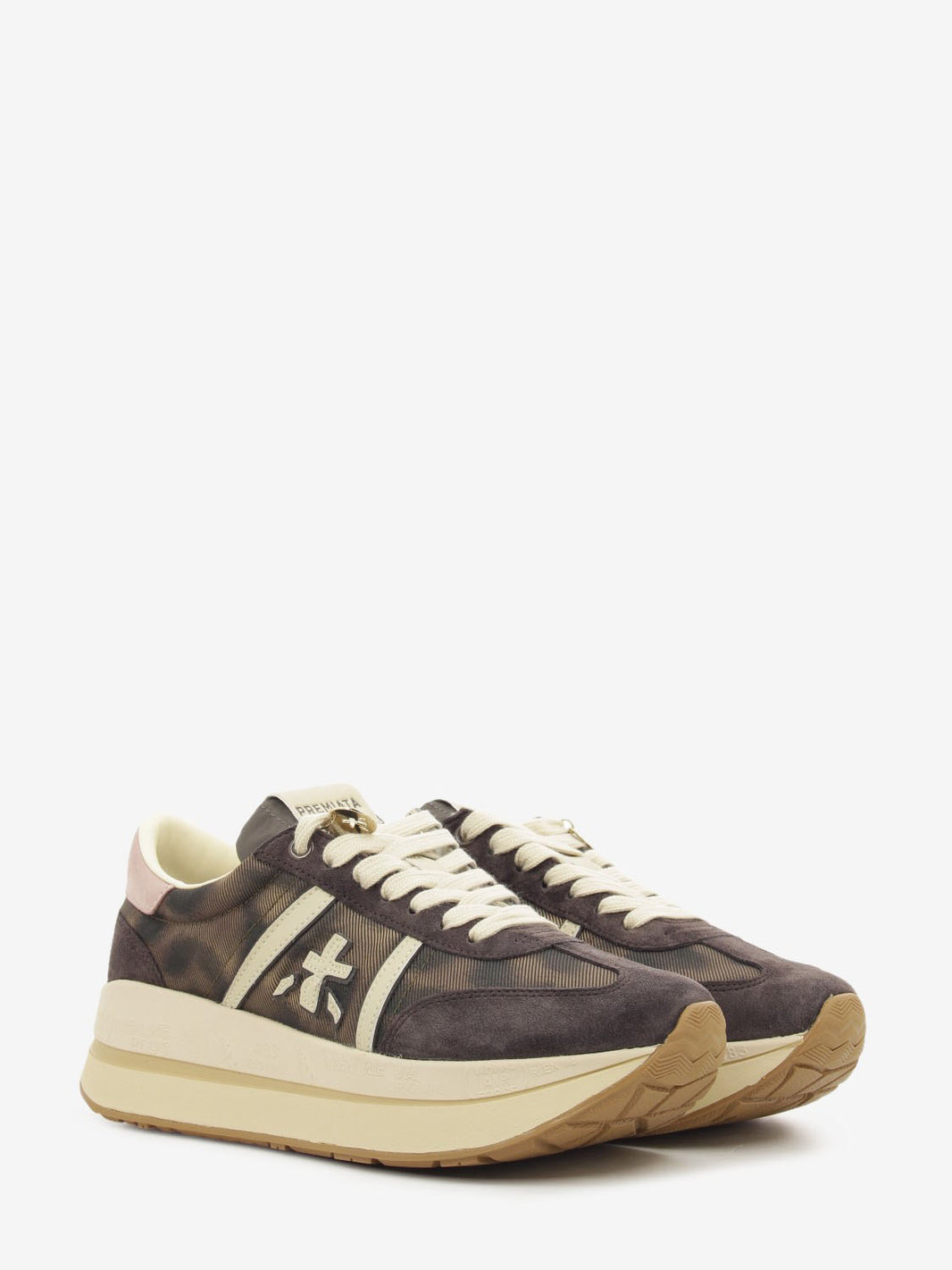 Sneakers Bethcoin 8500 brown / animalier