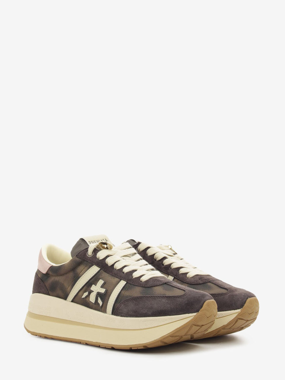 SNEAKER BETHCOIN BROWN/ANIMAL PRINT LEO BETHCOIN_8500