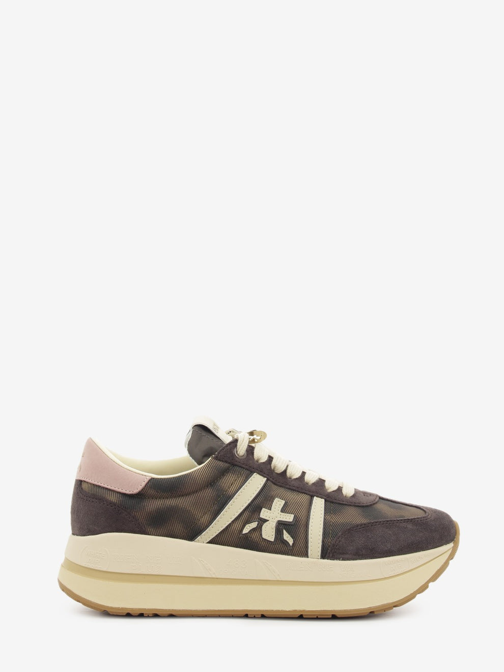 SNEAKER BETHCOIN BROWN/ANIMAL PRINT LEO BETHCOIN_8500