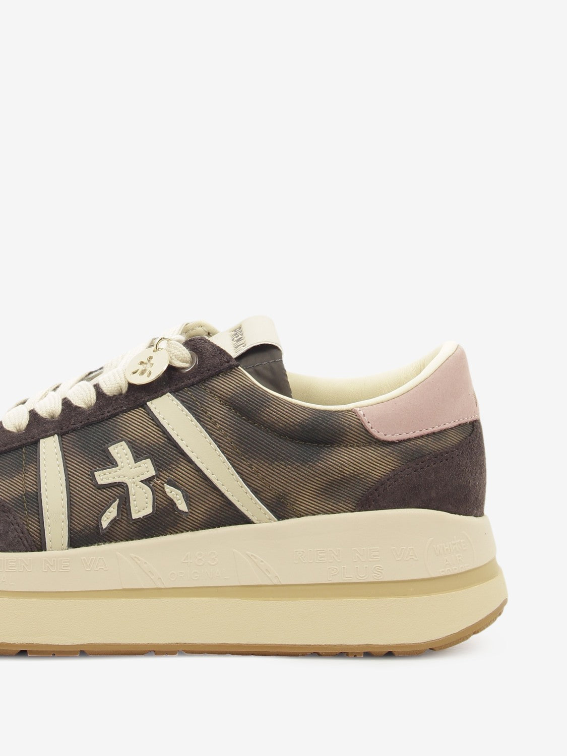 SNEAKER BETHCOIN BROWN/ANIMAL PRINT LEO BETHCOIN_8500