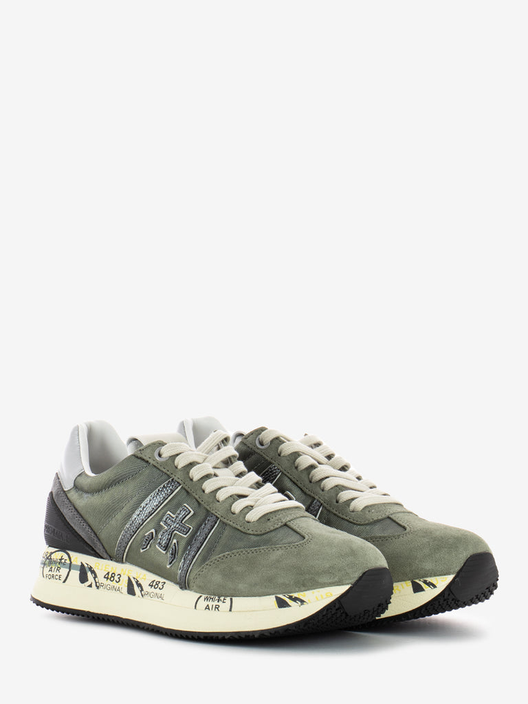 PREMIATA - Sneakers Conny military green