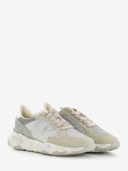 PREMIATA - Sneakers in suede e tessuto grey / beige
