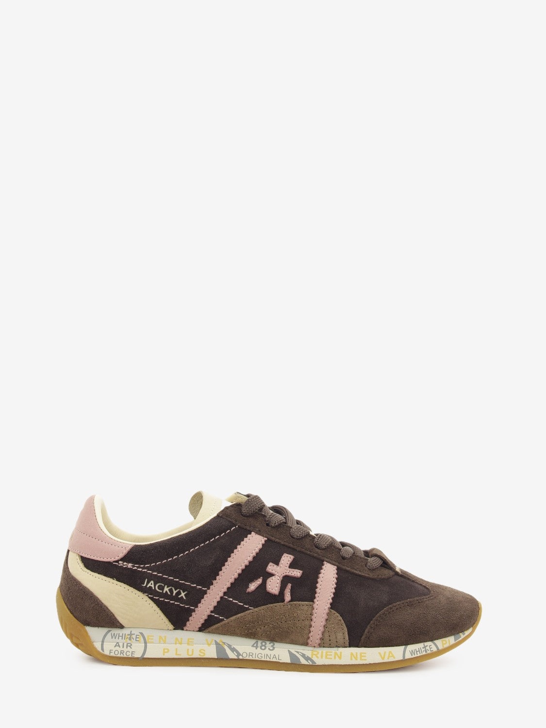 SNEAKER JACKY25D BROWN/PINK JACKY25D_8626