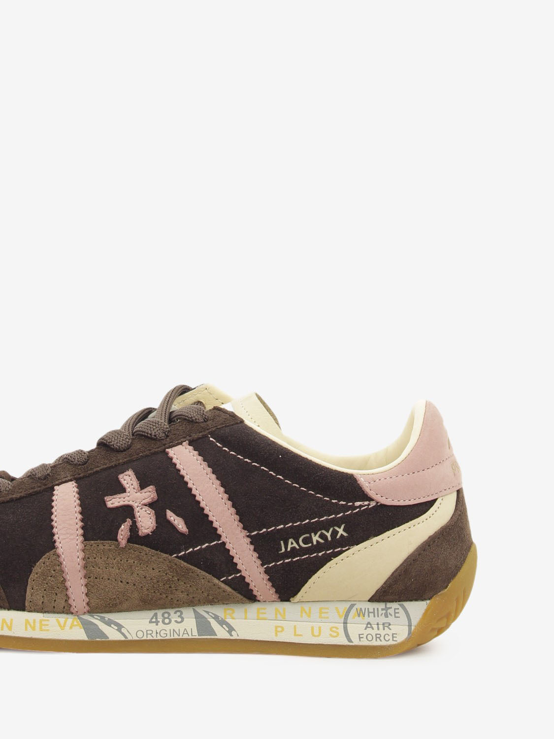 SNEAKER JACKY25D BROWN/PINK JACKY25D_8626