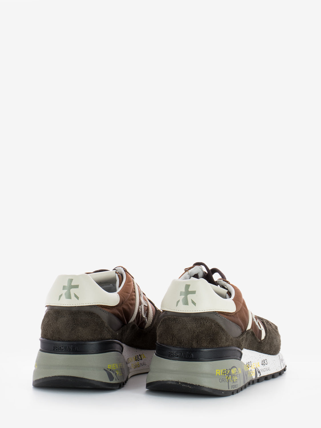 Sneakers Landeck 6405 brown / orange