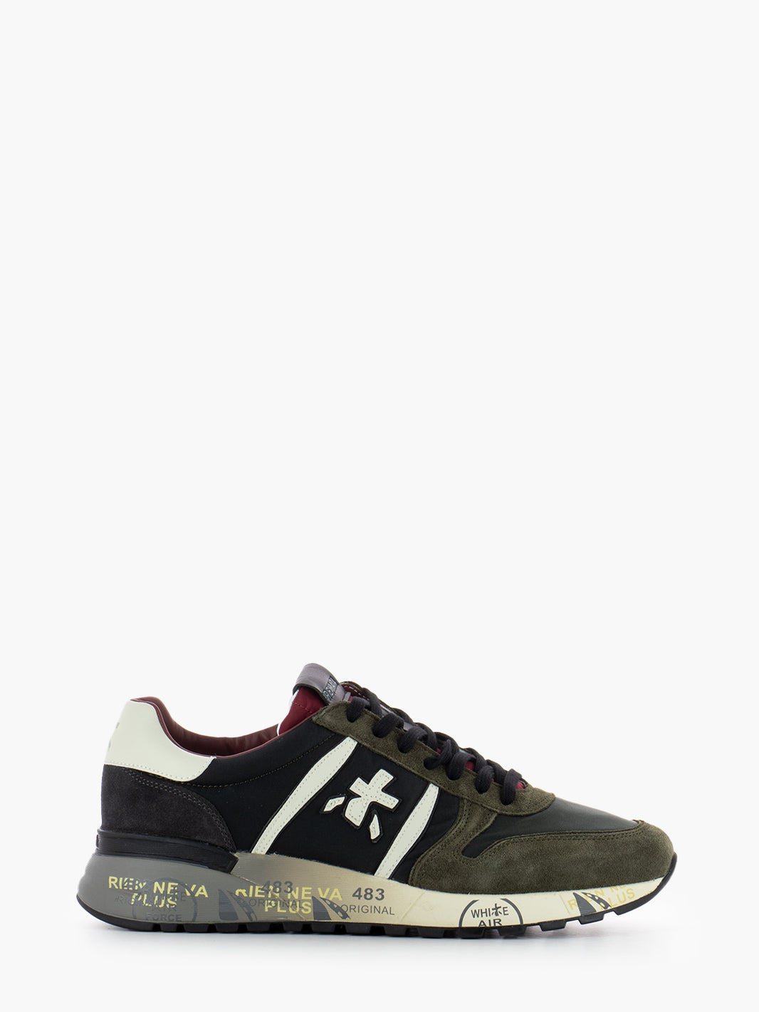 Lander military green sneakers