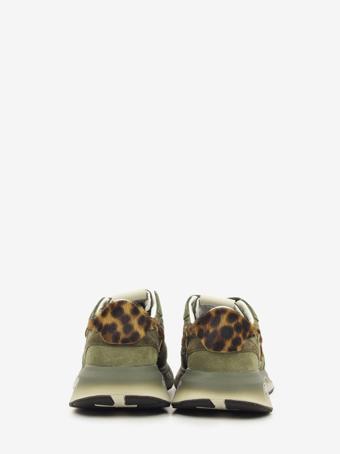 SNEAKER LAURYN GREEN/ANIMAL PRINT LAURYN_7790
