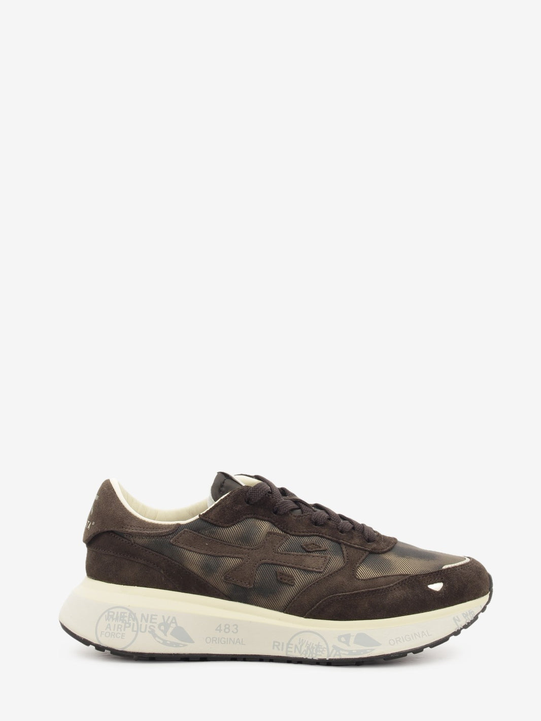 Sneakers Lauryn 8548 brown / animalier leo