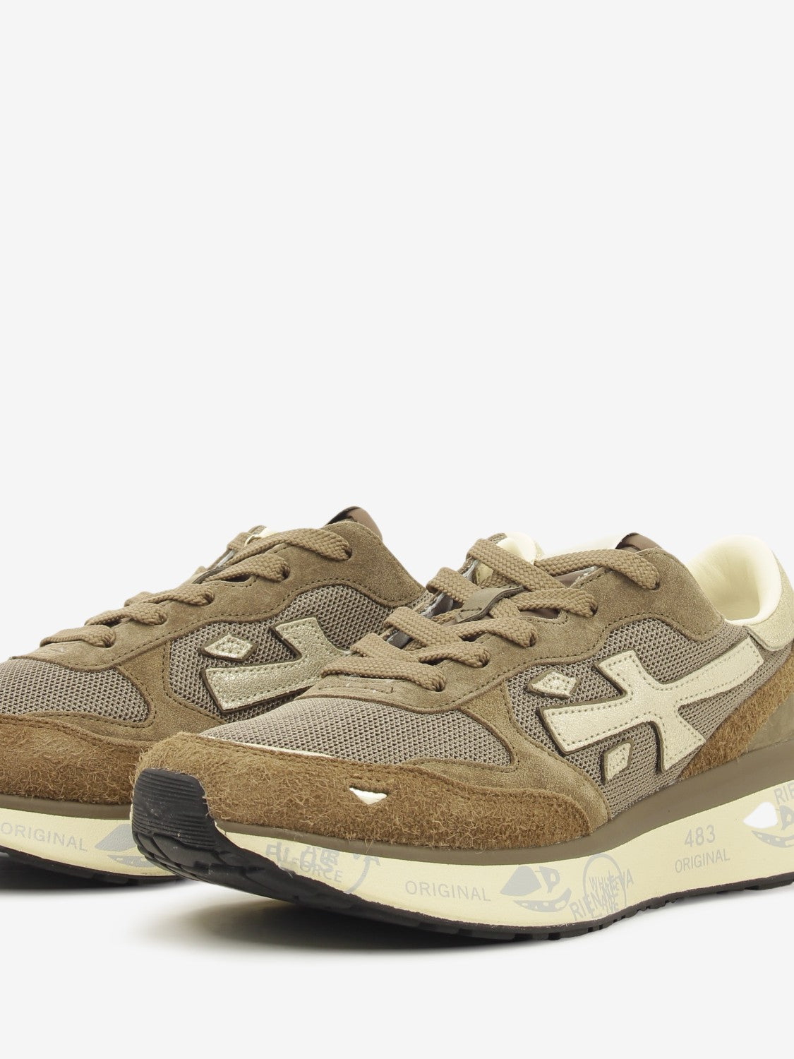 Sneakers Lauryn 8549 brown / bronze