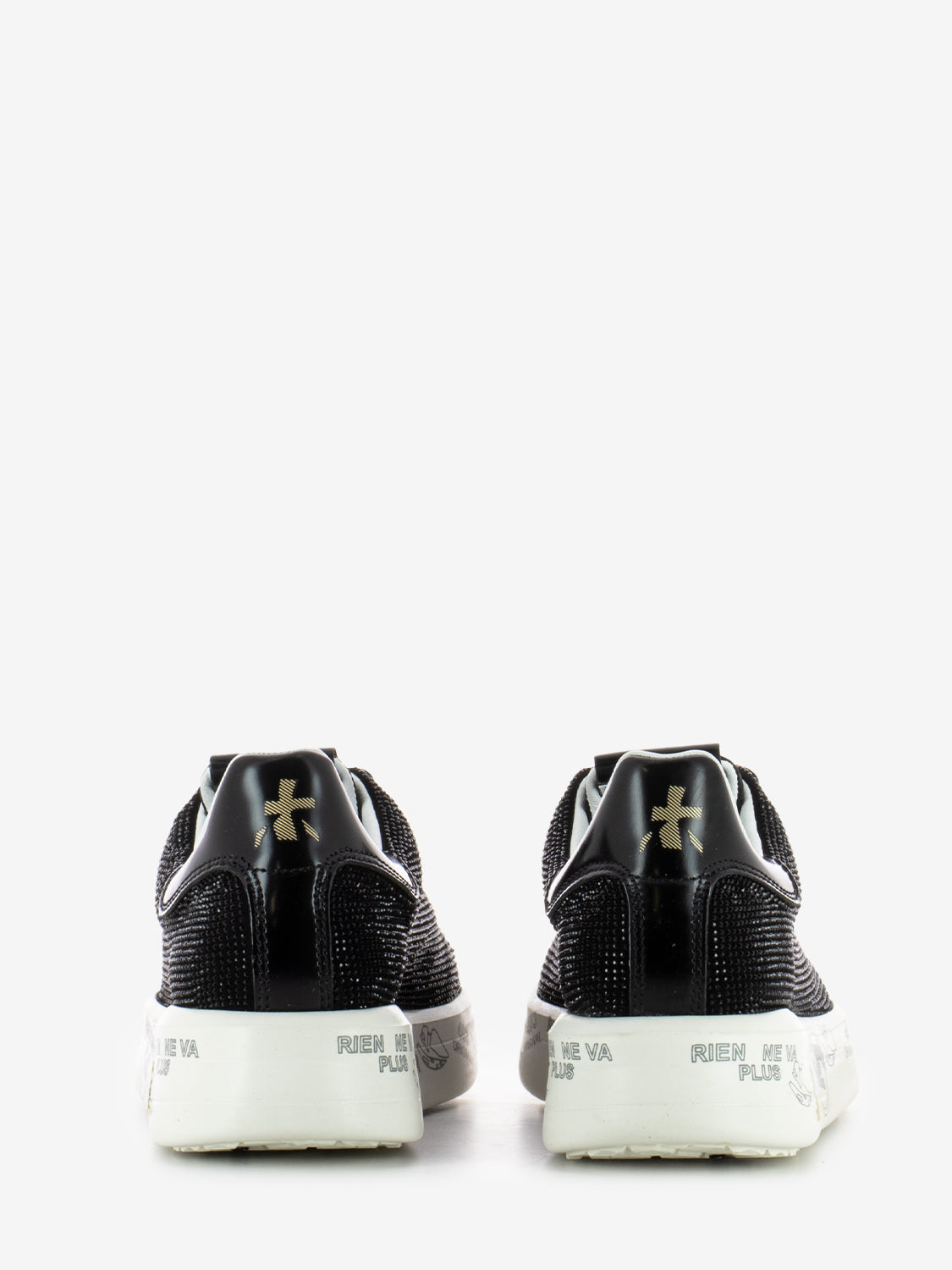Sneakers leather Belle black
