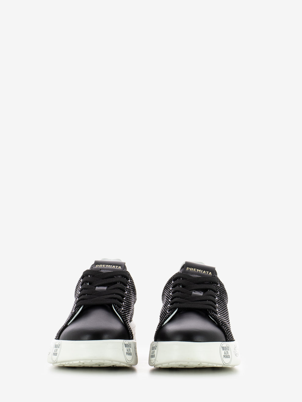 Sneakers leather Belle black