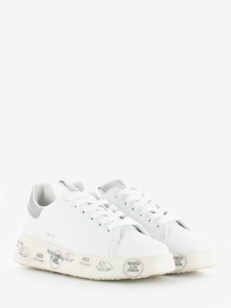 Sneakers leather Belle white