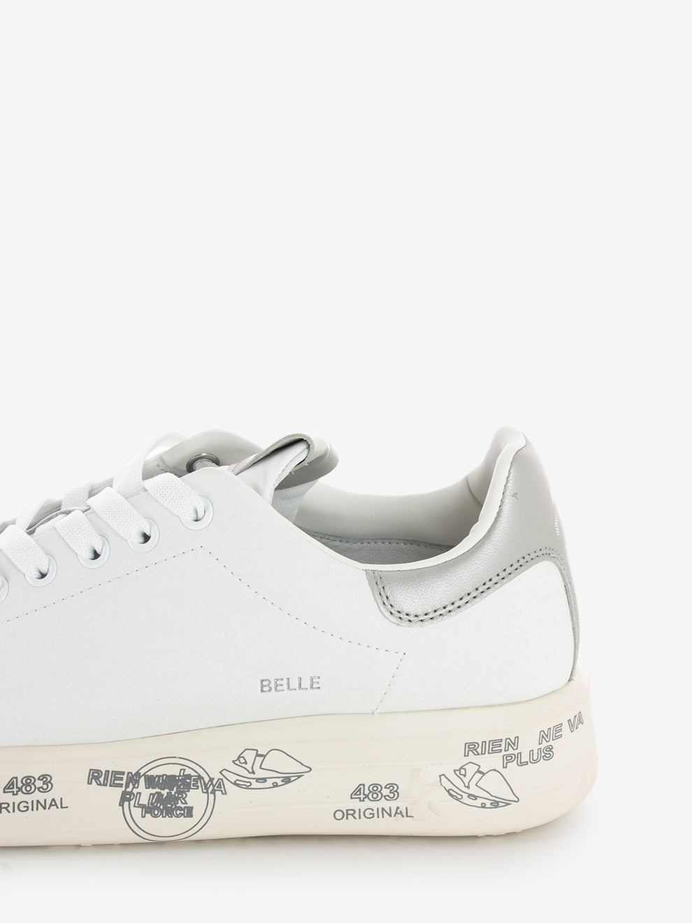 Sneakers leather Belle white