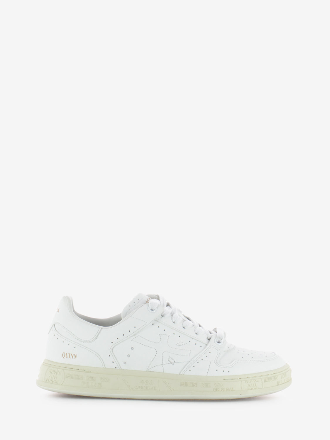 Sneakers leather Quinnd white
