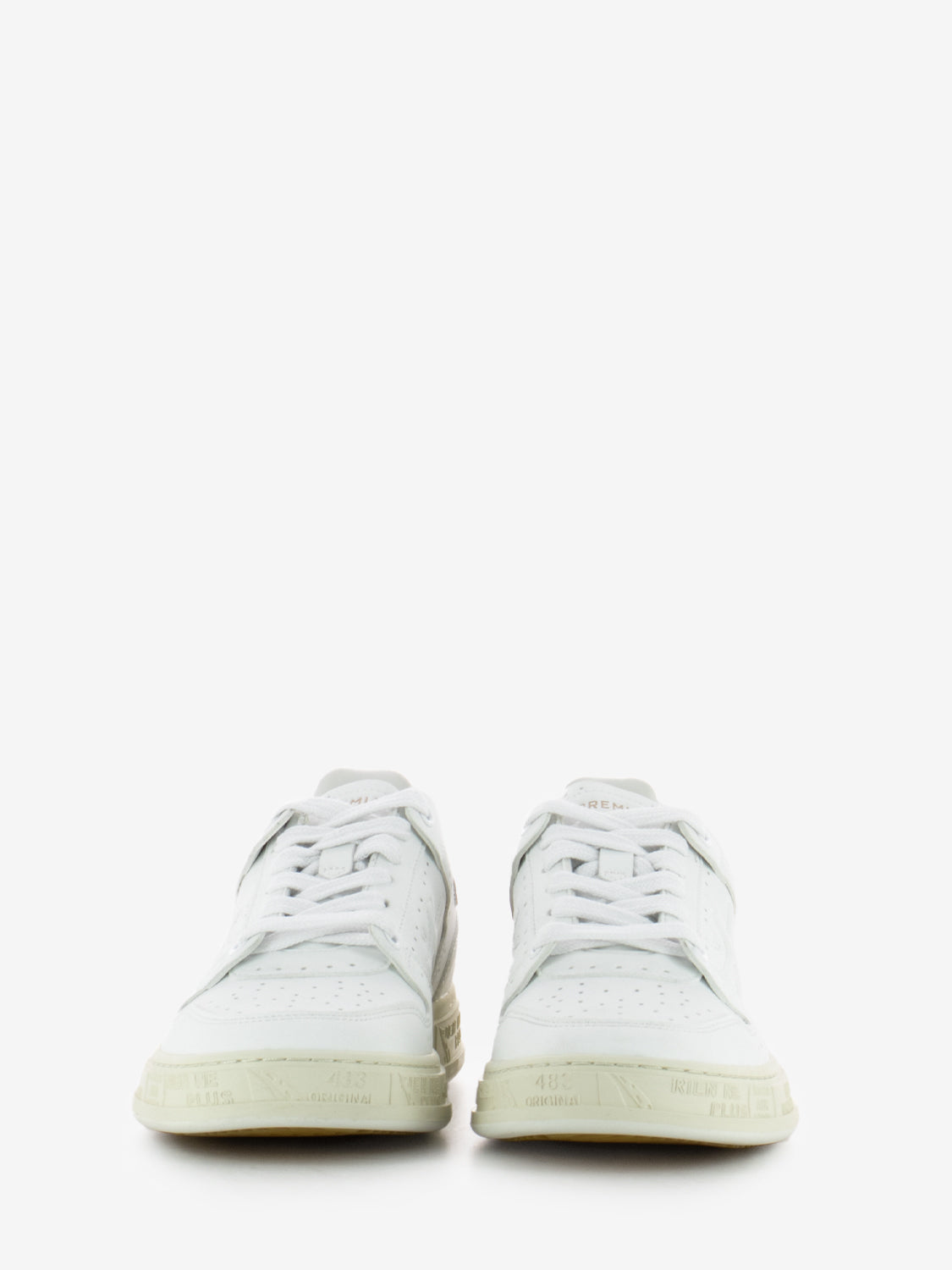 Sneakers leather Quinnd white