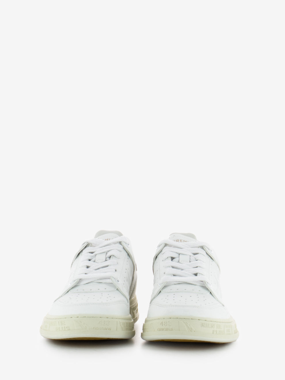 Sneakers leather Quinnd white