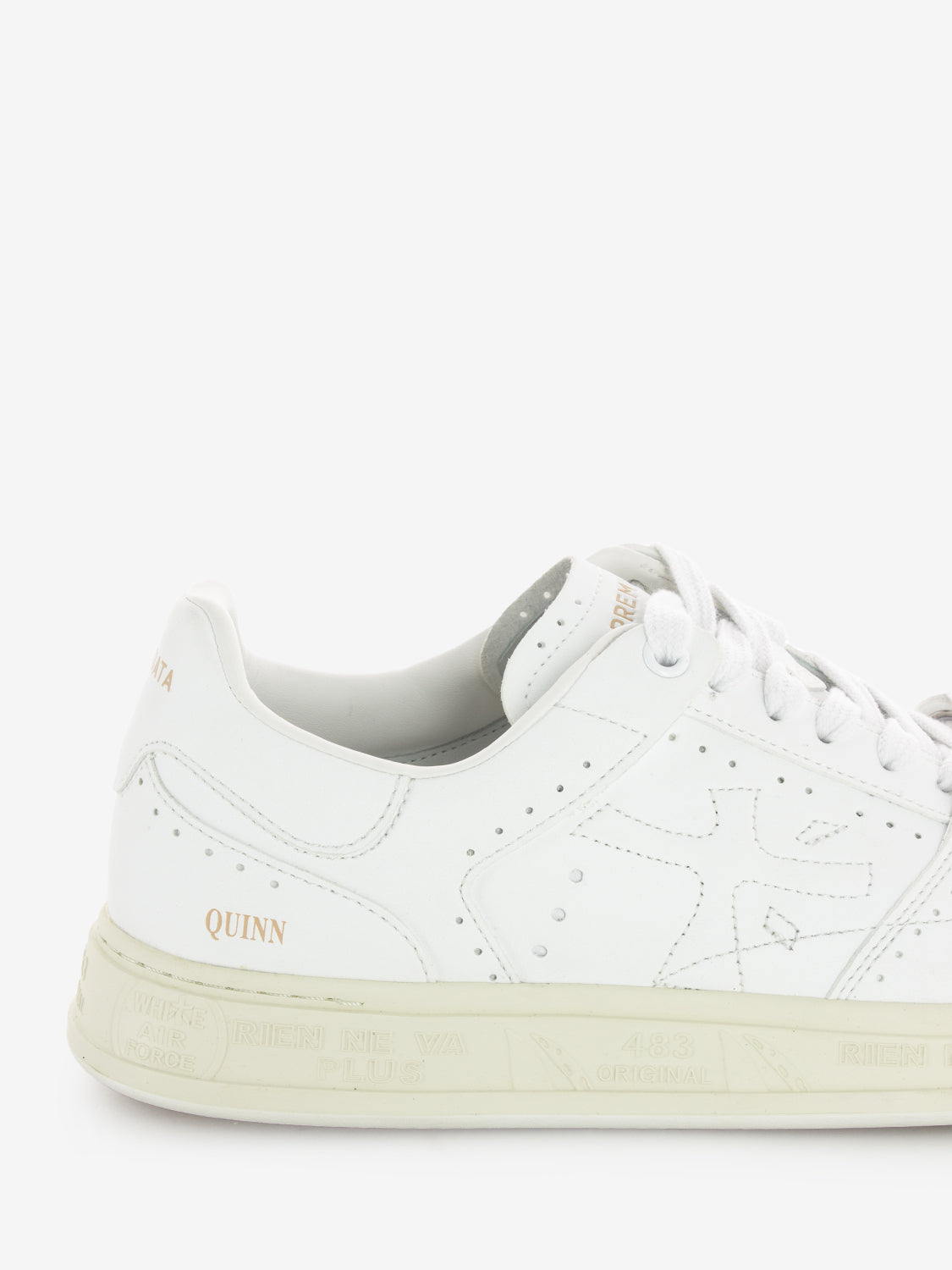 Sneakers leather Quinnd white