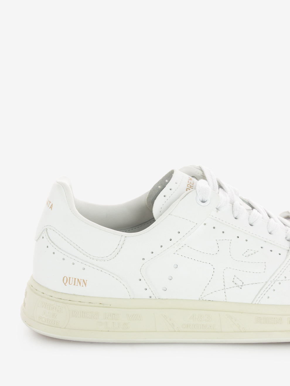 Sneakers leather Quinnd white