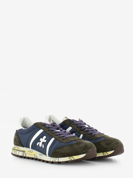 Sneakers Lucy blu / marrone