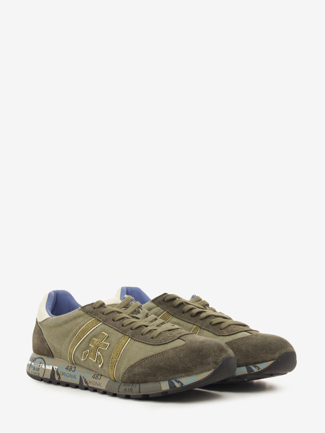 Sneakers Lucy green / brown lucy