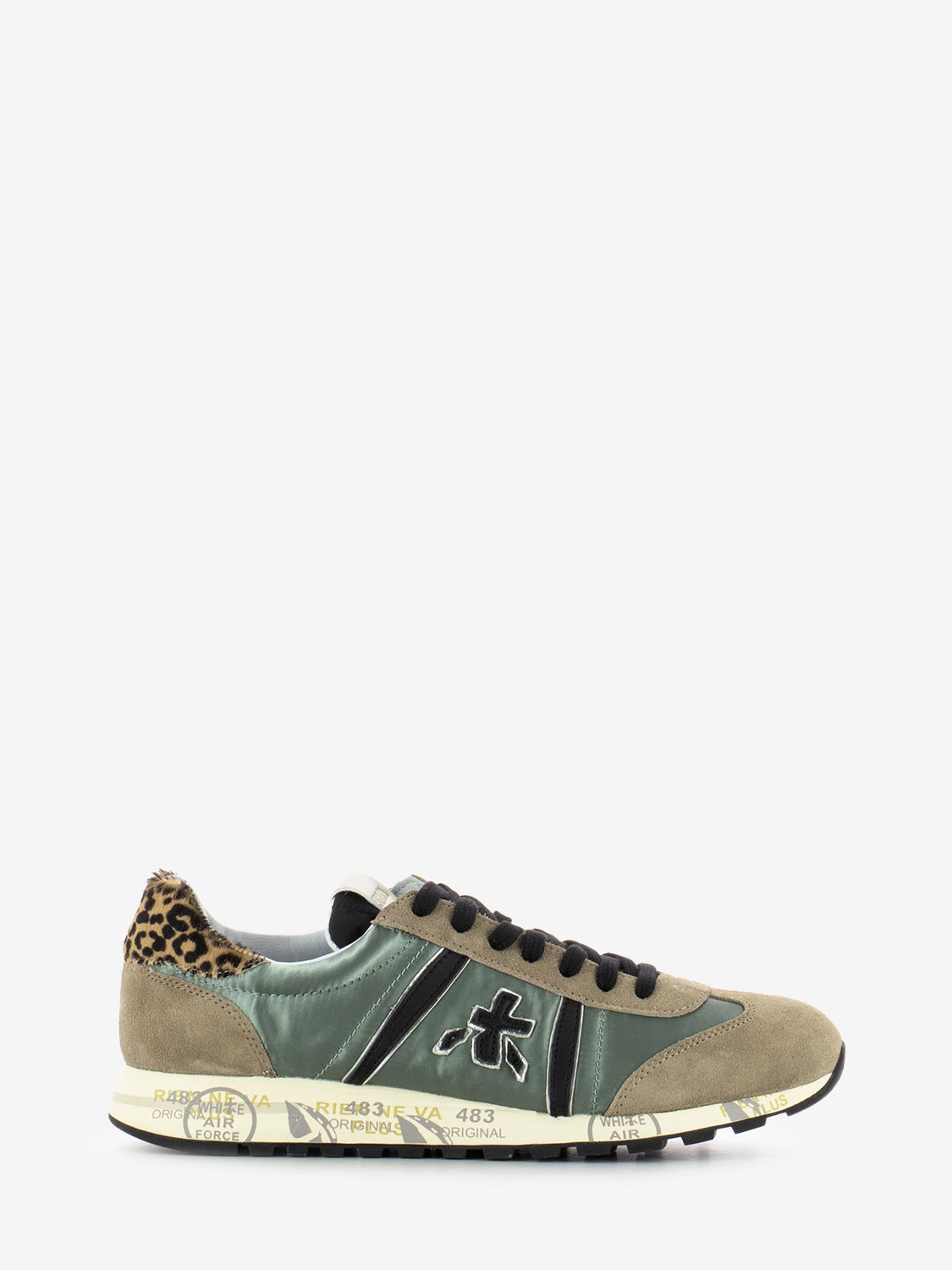 Lucyd 7019 green / beige sneakers