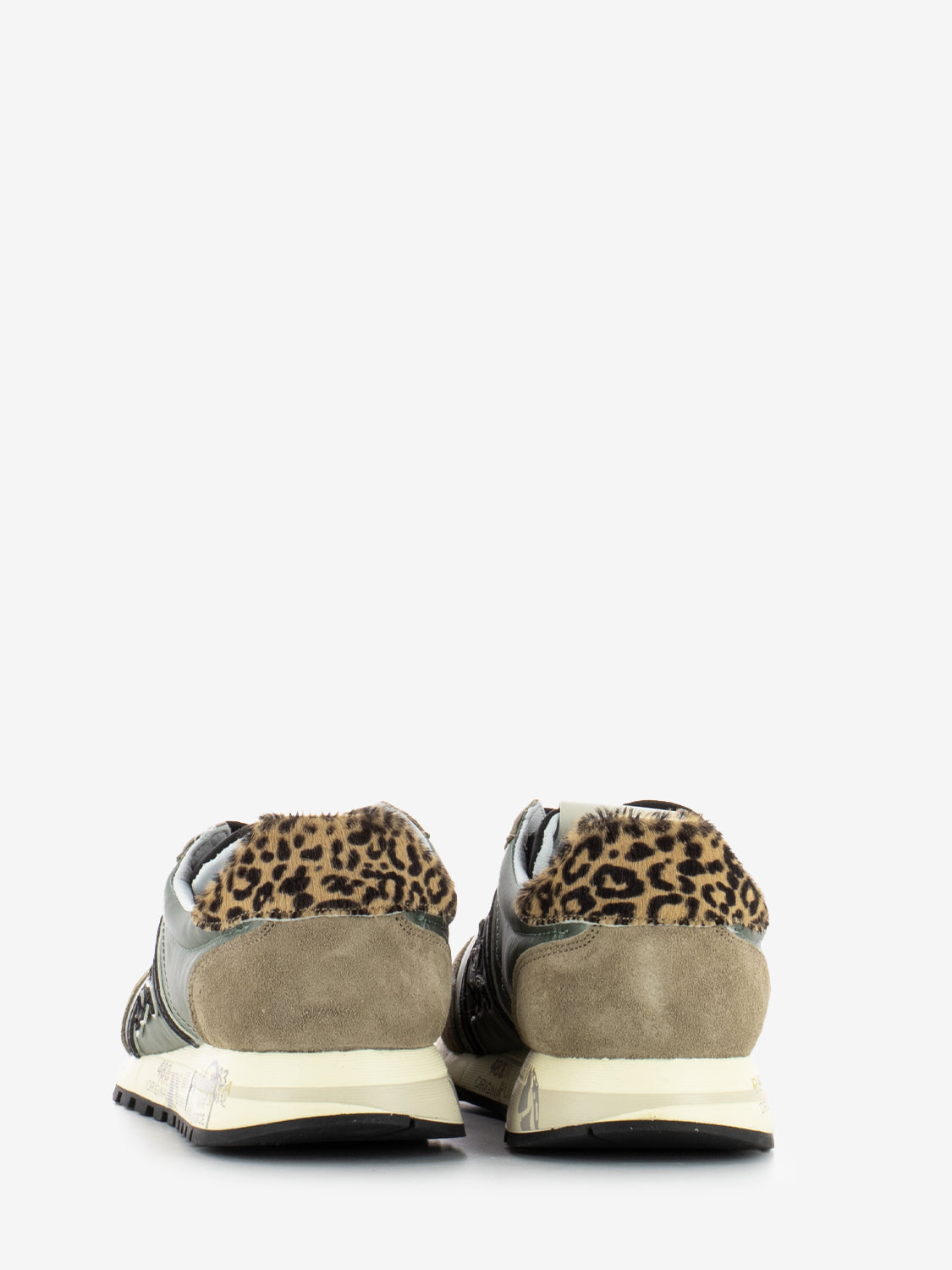 Lucyd 7019 green / beige sneakers