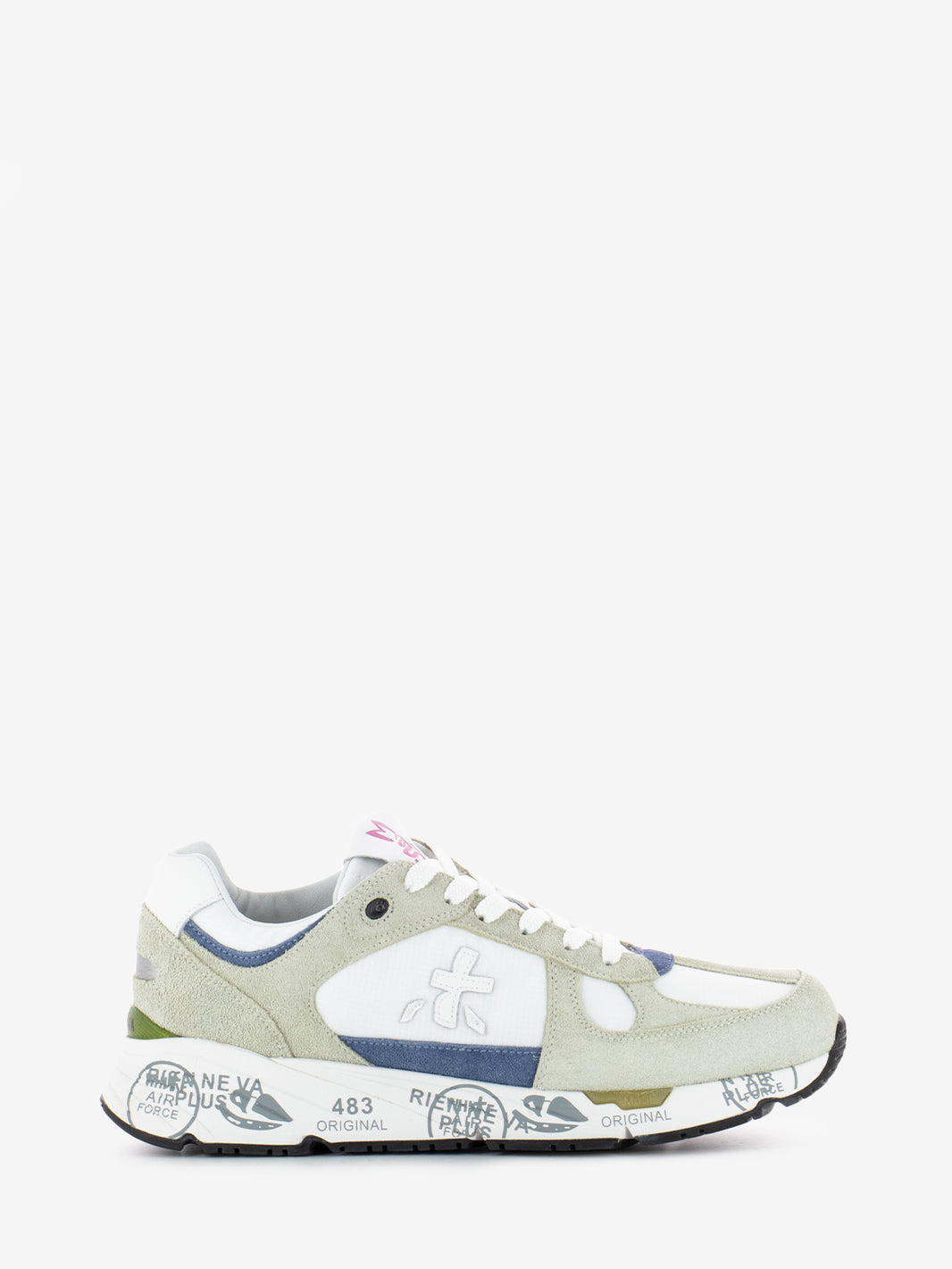 Sneakers Mase 6625 beige / bianco
