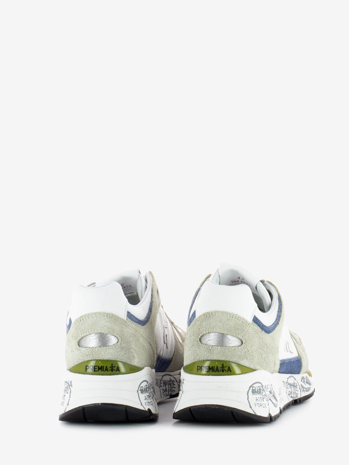 Sneakers Mase 6625 beige / bianco