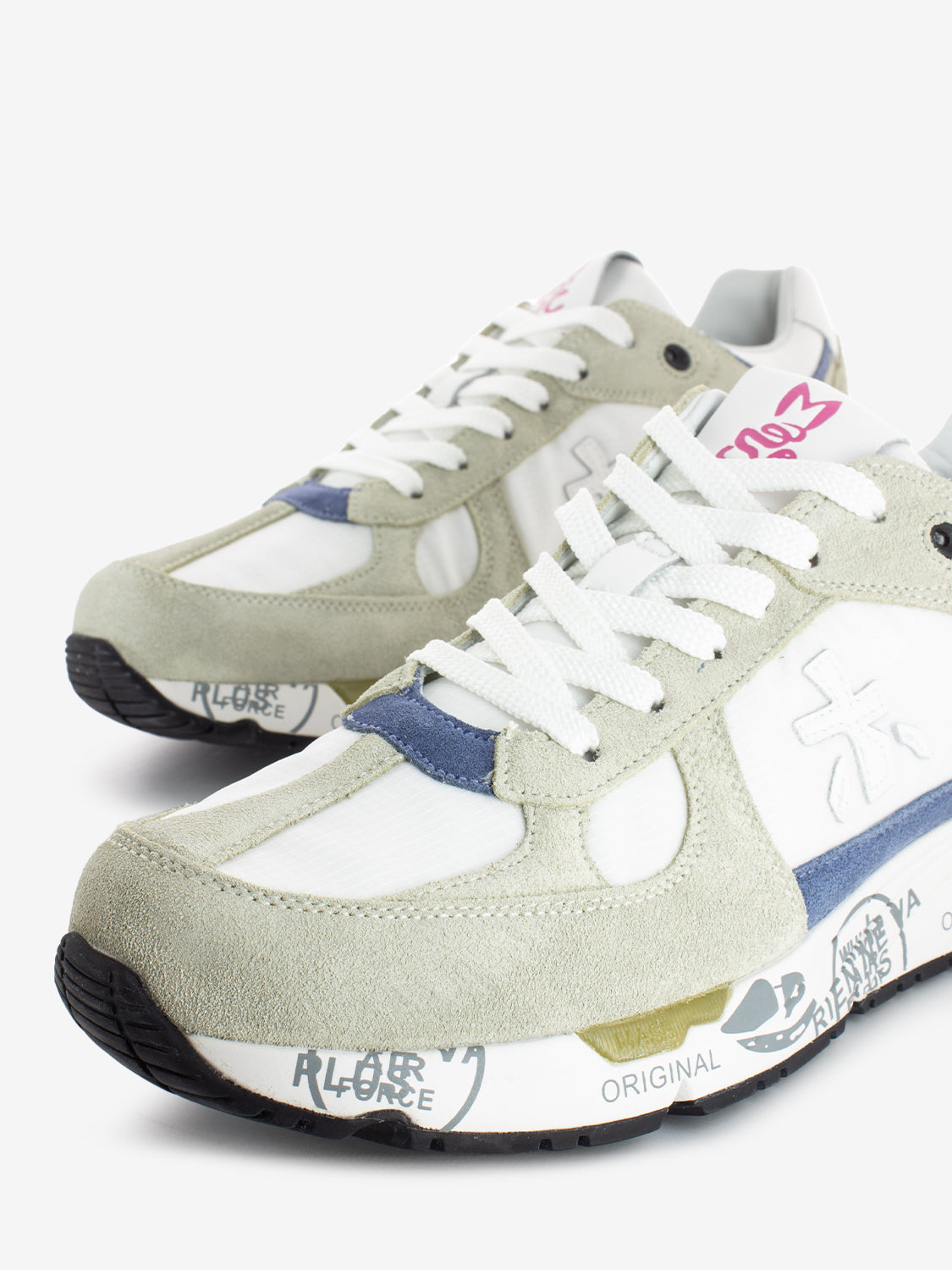 Sneakers Mase 6625 beige / bianco