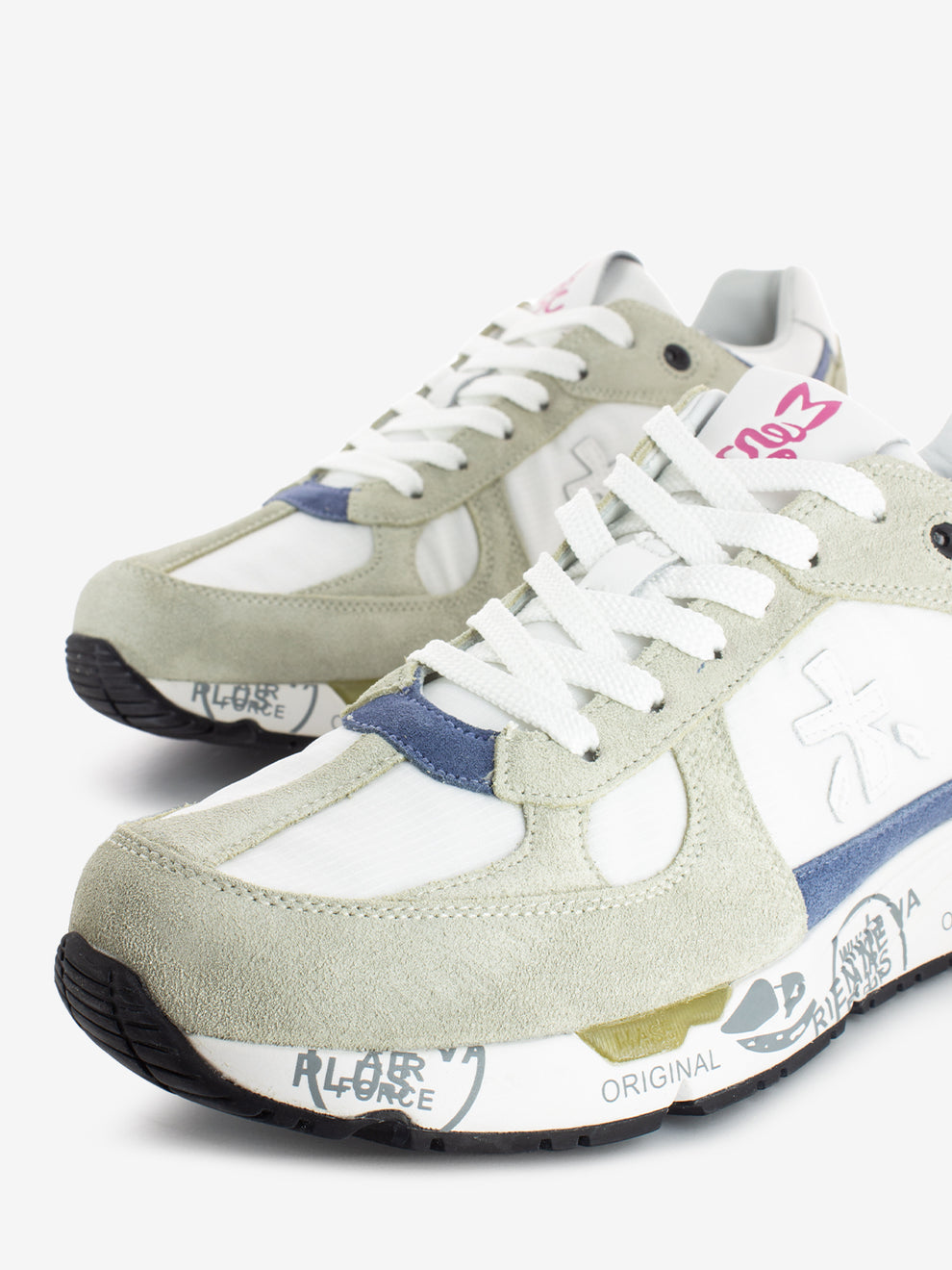 Sneakers Mase 6625 beige / bianco