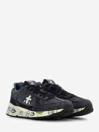 Mase dark blue / dark brown sneakers