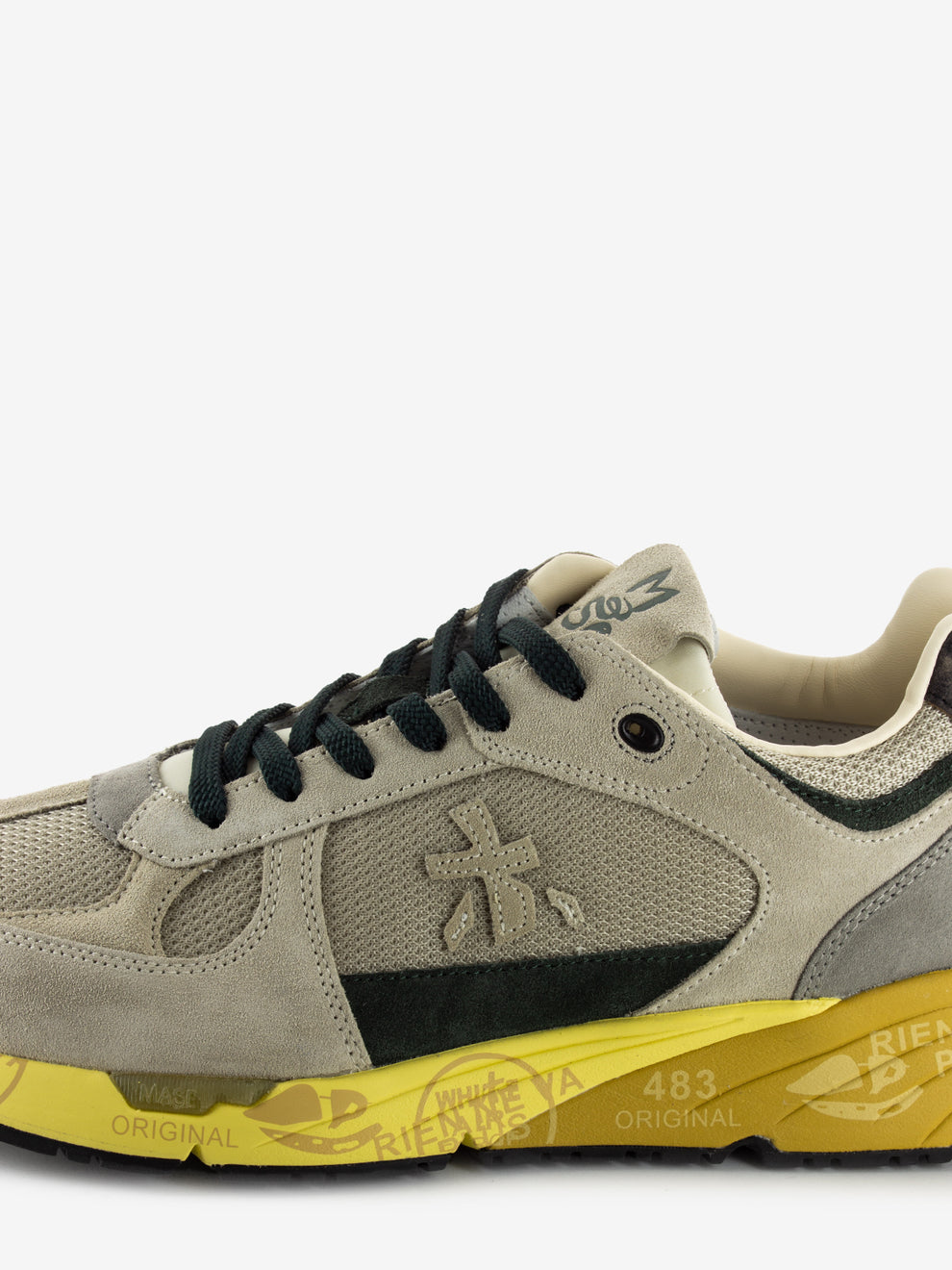 Sneakers Mase grey / green