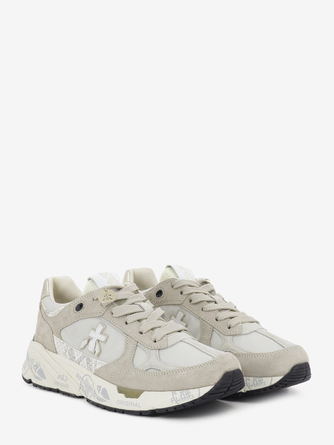 Mased beige sneakers