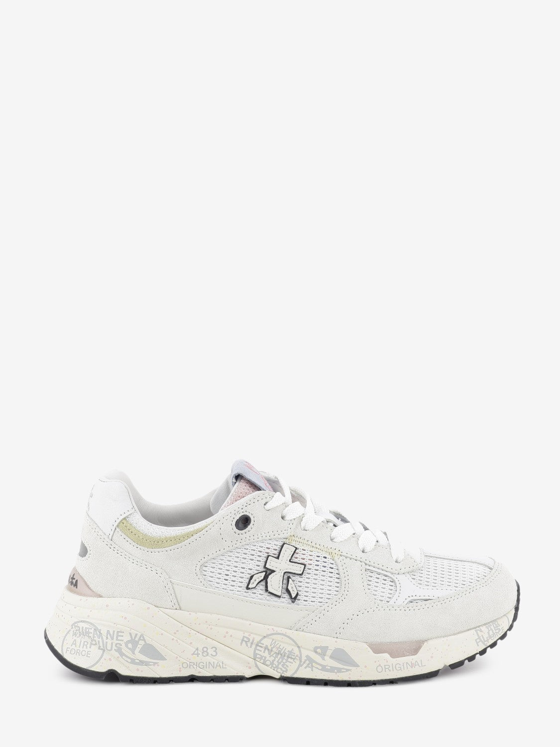 Mased off-white sneakers