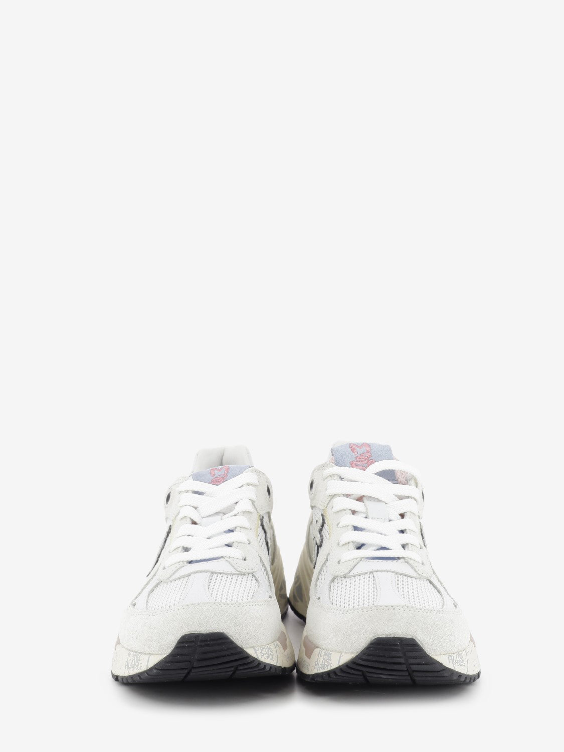 Mased off-white sneakers