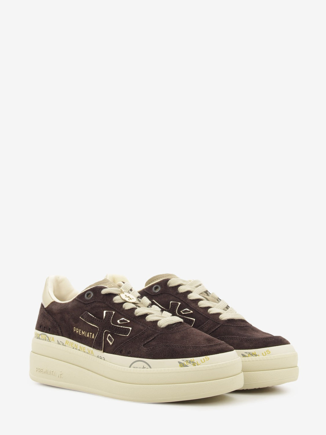 Micol dark brown sneakers