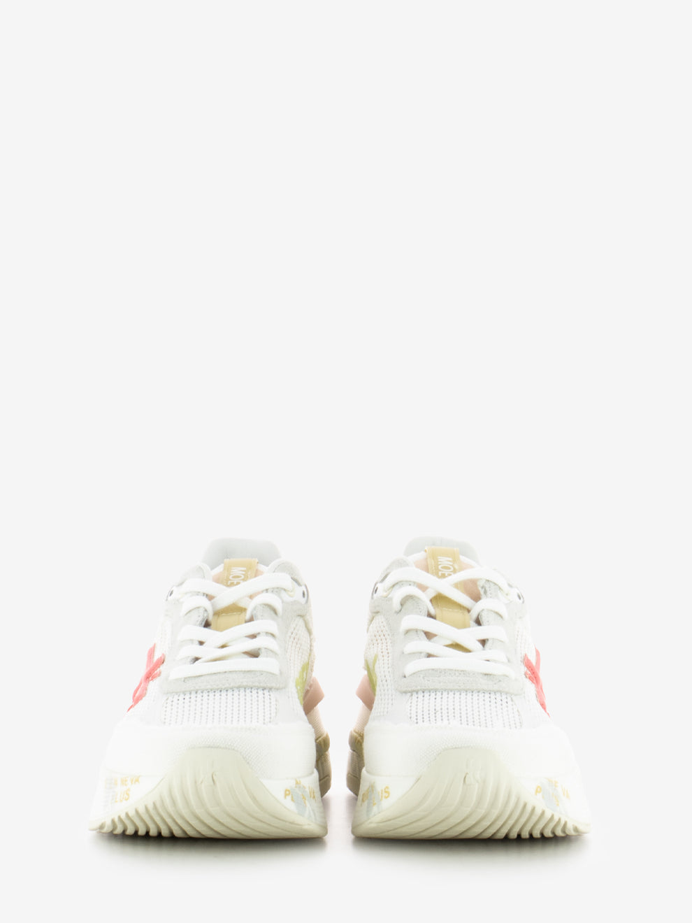 Moe Run 6736 white / pink sneakers