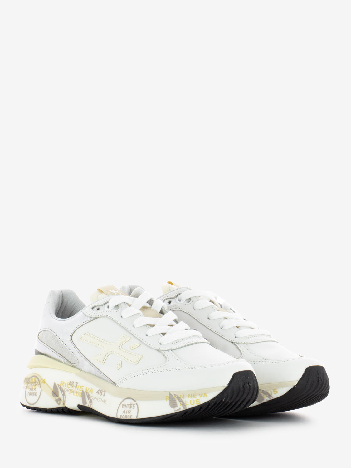 Sneakers Moerund white / silver