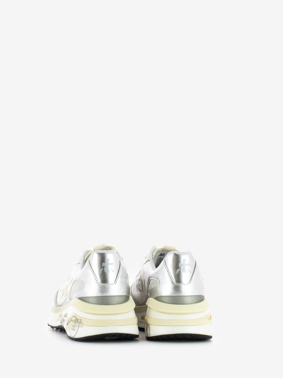 Sneakers Moerund white / silver