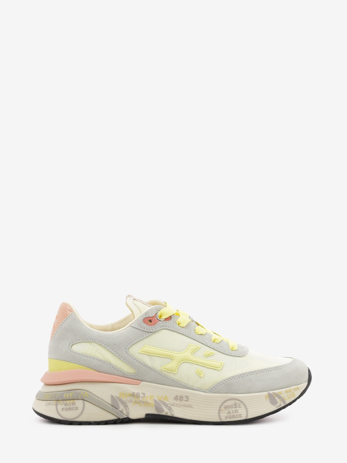 Moerund yellow sneakers